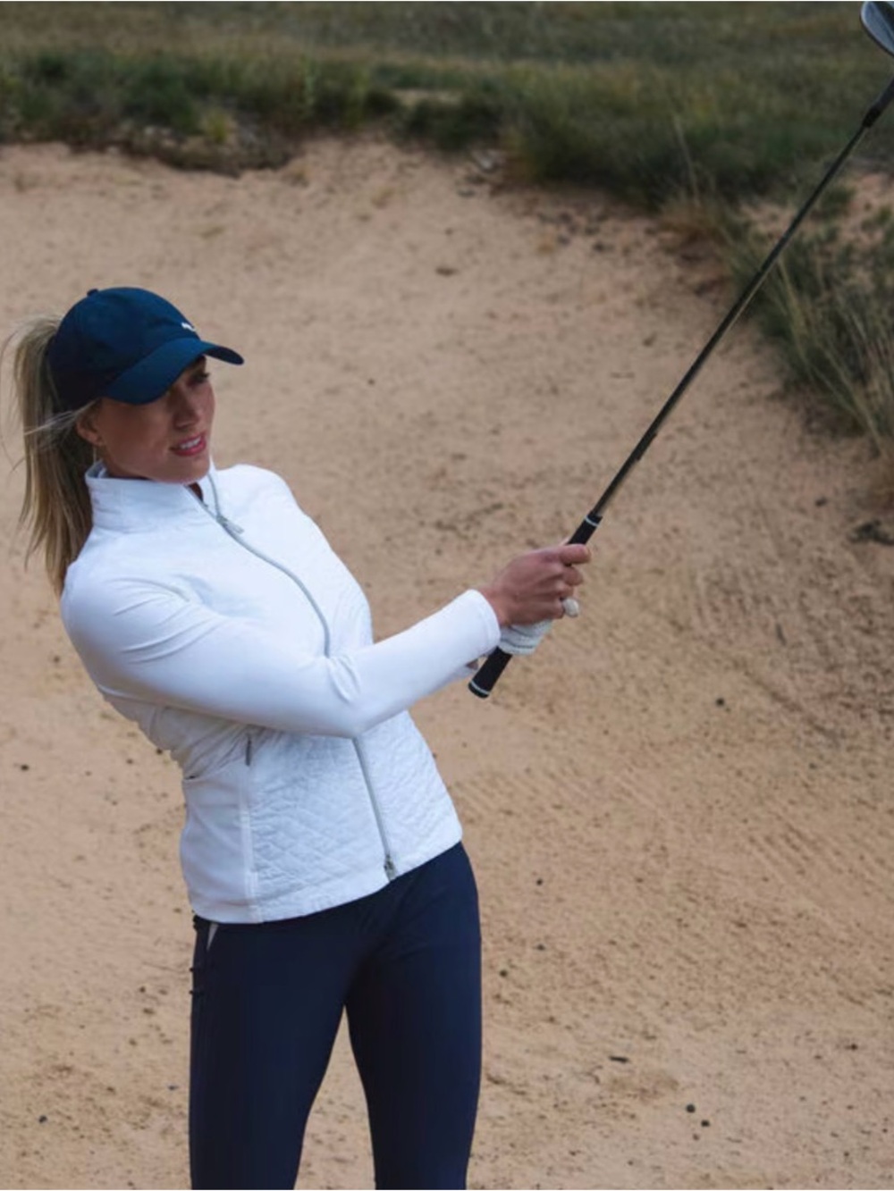 KJUS golf white jacket